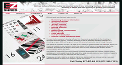 Desktop Screenshot of ezshred.com